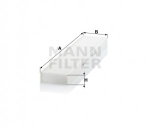 FORD MONDEO III (2000-2007) НЕ УГОЛЬНЫЙ CU5141 MANN FILTER