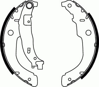Колодки тормозные PEUGEOT 207 (06-) CITROEN C3 (09-) задние (4шт.) TRW GS8731 TRW