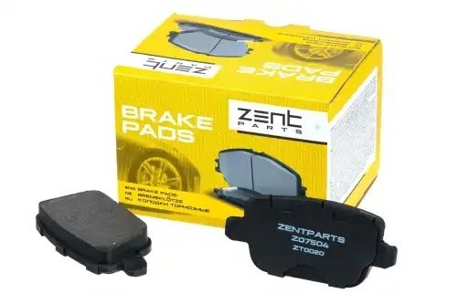колодки дисковые задние Z07504 ZENTPARTS