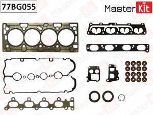 Верхний комплект прокладок ГБЦ Opel Astra/ Zafira 1.6i (Z16XEP) 00- 77BG055 77BG055 MASTER KIT