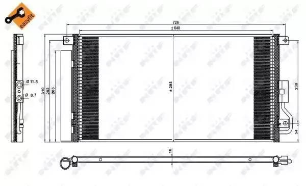 OPEL MOKKA (2012>) 350227 NRF