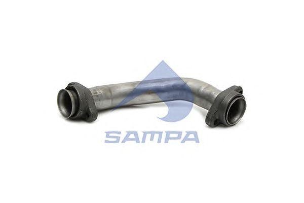 Труба выхлопная MERCEDES Actros дв.OM501LA,OM502LA левая от турбины SAMPA 010.419 SAMPA