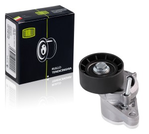 Ролик привод. ремня Renault Logan (04-) 1.4i/1.6i 8V с ГУР и AC (с натяж. мех.)  CMS 0908 TRIALLI