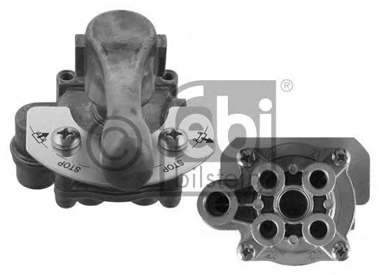 кран ручного управления пневмоподвеской М16*1.5/M12*1.5 MB/BPW/DAF 38128 FEBI BILSTEIN