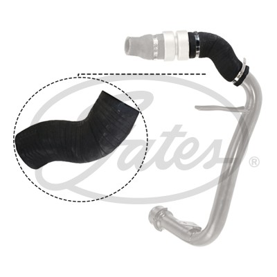 патрубок интеркулера!\ Peugeot Boxer, Citroen Jumper 06> 090481 GATES