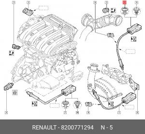 ДАТЧИК КИСЛОРОДА 8200771294 8200771294 RENAULT