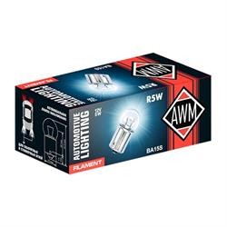 Лампа подсветки R5W 12V 5W "AWM"  10шт 410300010 AWM