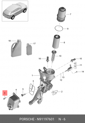 Винт VAG N 91197601 N 911 976 01 VAG