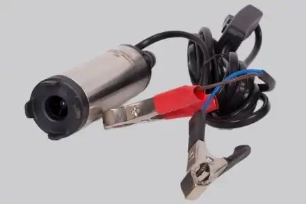Насос для перекачивания топлива 12V "Автомагнат" Silver (диаметр 38 мм, без филь AM21007 AVTOMAGNAT