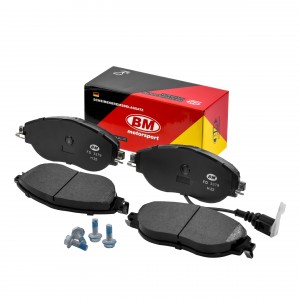Колодки тормозные передние VAG TIGUAN 07-18 FD3379 FD3379 BM MOTORSPORT