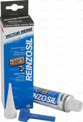 ГЕРМЕТИК УНИВЕРСАЛЬНЫЙ REINZOSIL (СЕРЫЙ) 70мл ( - 50 C до + 320С) 703141410 VICTOR REINZ