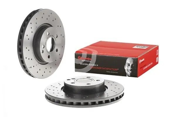 Диск тормозной перфорированный 09.A621.31 09.A621.31 BREMBO