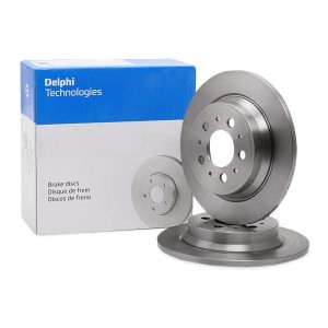 BG3515 диск тормозной задний!\ Volvo C70-V70 2.0-3.0/2.4D/2.5TDi 98> BG3515 DELPHI