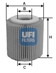 Фильтр масляный 25.150.00 25.150.00 UFI