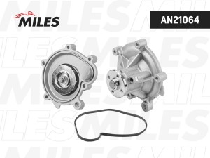 Насос водяной MERCEDES BENZ W203/W204/W211 1.8/2.0/2.3 02 (DOLZ M222) AN21064 AN21064 MILES
