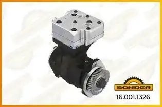 Компрессор воздушный одноцилиндровый CUMMINS/KAMAZ EURO4 160011326 SONDER