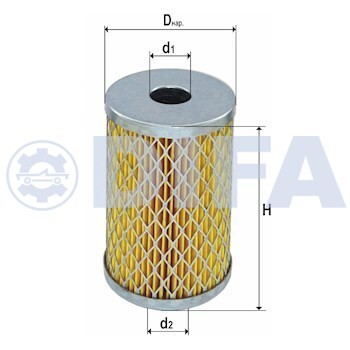 Фильтр масляный DIFA 5346M DIFA5346M DIFA