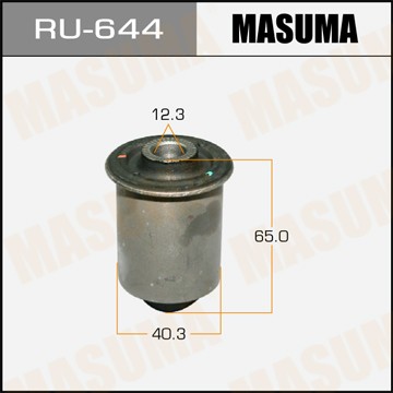 сайлентблок верхний передний!\ Toyota Land Cruiser 120/Prado GRJ/KDJ120 RU-644 MASUMA