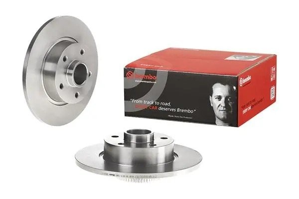 Диск тормозной с подшипником 08.C647.17 08C64717 BREMBO