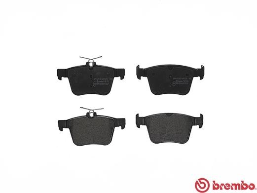 Колодки тормозные VW Golf (14-) AUDI A3 (12-),TT задние (4шт.) BREMBO P85124 BREMBO