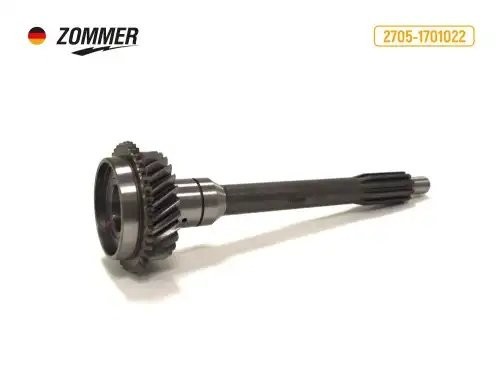 Вал первичный для а/м ГАЗ-3302 (5-ступ.) дв. Cummins "ZOMMER"(26 зуб.), голый 19786 ZOMMER
