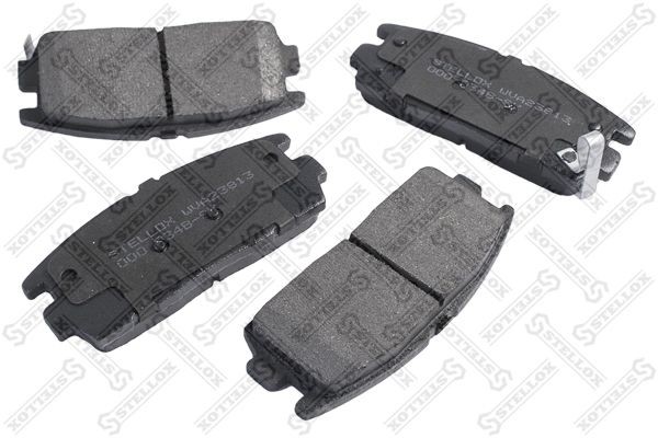 колодки дисковые задние! с антискрип. пл.\ Chevrolet Captiva 2.0/2.4 06> 000-034B-SX STELLOX