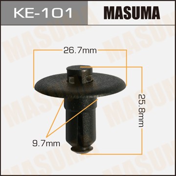 Пистон обивки универсальный MASUMA KE101 MASUMA