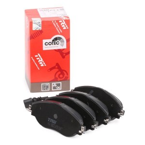 Колодки тормозные VW Golf,Passat (12-) AUDI A3 (12-) передние (4шт.) TRW GDB1918 TRW