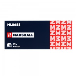Фильтр масляный BMW 1 E81-E88 04-  3 E90-E93 05-  5 E60 E61 05-  7 E65 E66 05-   ML8688 MARSHALL