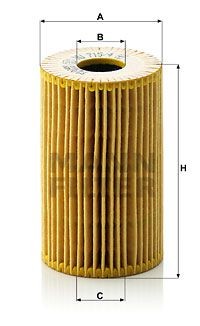 BMW E36/E46/E34  89> HU7154X MANN FILTER