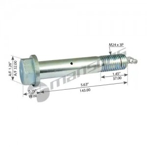 Болт рессоры VB M24X3,0X143-CVB022 900569 MANSONS