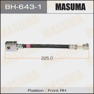 Шланг тормозной MASUMA BH-643-1 BH-643-1 MASUMA