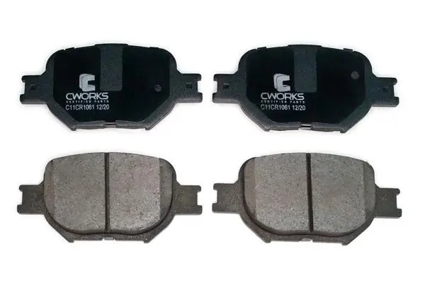 Тормозные колодки передние Low Metallic C11CR1061 C11CR1061 CWORKS