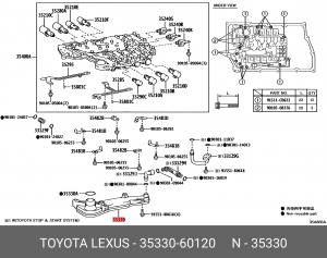 Фильтр масляный акпп 35330-60120 35330-60120 TOYOTA