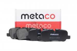 Колодки тормозные задние дисковые к-кт 3010050 3010050 METACO
