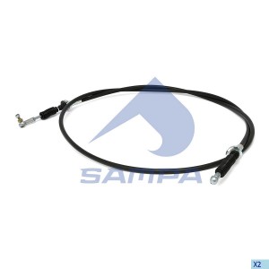 Трос КПП L=3252mm MAN TGA/TGS 021.396 SAMPA