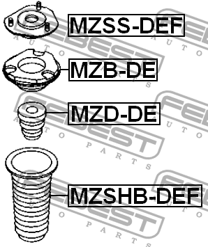 Опора амортизатора MZSS-DEF MZSS-DEF FEBEST