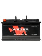 аккумуляторная батарея! 100Ah 800A +слева 353/175/190\ WEZ100800L WEZER