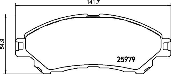 Колодки тормозные P79032 P79032 BREMBO
