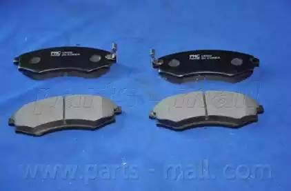 Колодки тормозные задние HYUNDAI ELANTRA XD, HD, GETZ, SANTA FE, SONATA IV-VPKA- PKA-002 PMC PARTS MALL