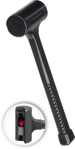 2042-450 STAYER 40 мм, 450 г, цельнолитой безынерционный молоток, Professional ( 2042450 STAYER