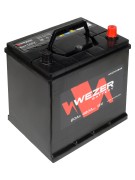 Аккумуляторная батарея 60Ah 480A JIS ( - : + ) 230/179/225 WEZ60480R WEZ60480R WEZER