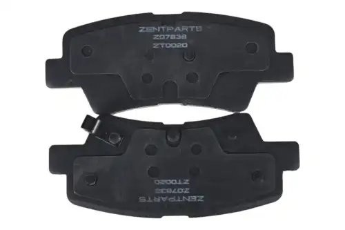 колодки тор. диск. зад. с антиск. пл.! (P30094) Hyundai Elantra 1.6/2.0 16> Z07838 ZENTPARTS