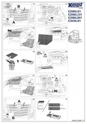 Фильтр салона воздушный E2986LC01 HENGST
