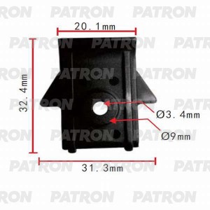 СКОБА ПЛАСТИКОВАЯ NISSAN P370041 PATRON
