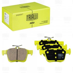 Колодки торм. для а/м Skoda Rapid (12-)/VW Tiguan (15-) диск. зад. (керам.) (PF  PF1879CR TRIALLI