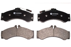Тормозные колодки передние, Low Metallic C11CR0295 C11CR0295 CWORKS