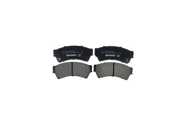 колодки дисковые передние! Mazda 6 1.8/2.0/2.5 07> Z07298 ZENTPARTS