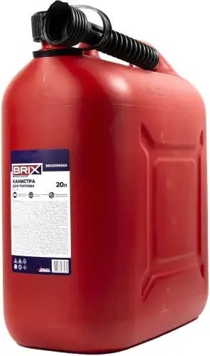 канистра пластиковая! 20л, крышка с защитой от детей BRX0190003 BRIX