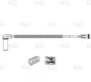 Датчик ABS для а/м Scania 5 (P/G/R/T-series) (04-) угловой 3050мм (VS-ABS 2110) VSABS2110 START VOLT